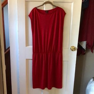 Red Talbots size large dress NWT